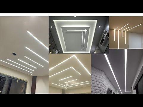 احدث اشكال الجبس بورد الحديثه2024 _جبس بورد ليد بروفايل _جبس بورد بيت نور