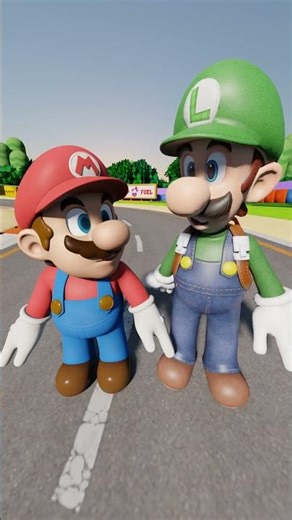 Mario and Luigi Rate Pizza @Lionfield