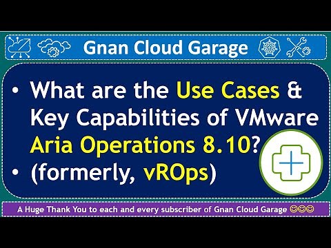 What are the Use Cases & Key Capabilities of VMware Aria Operations 8.10? | Management Pack | vROps