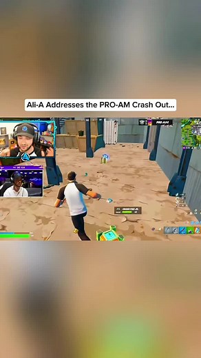 Ali-A's Insight on Fortnite's PRO-AM Crash Out
