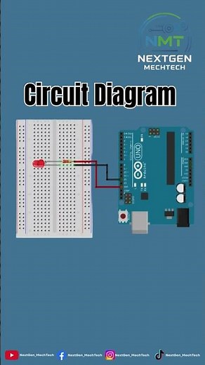 Blinking LED with Arduino | Beginner Project #shorts