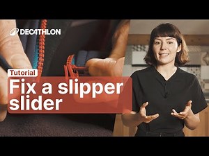 TUTO - How to Fix a Broken Zipper | Easy Zipper Slider Repair 🪛 | Decathlon