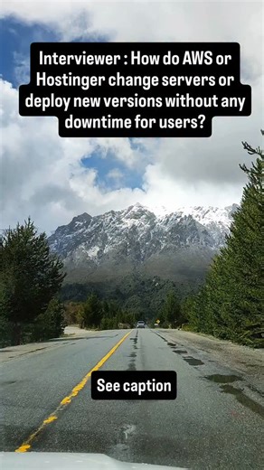 Software Engineer on Instagram: "🧠 5 Core Technical Points: 1️⃣ Load Balancer = Smart Traffic Router 🔀 A load balancer sits at the entry point of the system (DNS → LB → servers). It routes each incoming request to a healthy backend server using routing logic. If a server is restarting, updating, or failing health checks, the LB immediately stops sending traffic to it and redirects users to other servers. ➡️ From the user’s view, the app never goes down. 2️⃣ Multiple App Instances = High Availa