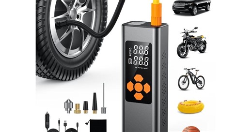 We’re PUMPED about this $40 tire inflator deal