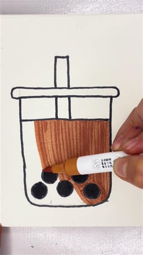 Bubble Tea — sweet, colorful and delicious! 🧋#bubbletea #bobatea #tapiocapearls #art #sweetdrink