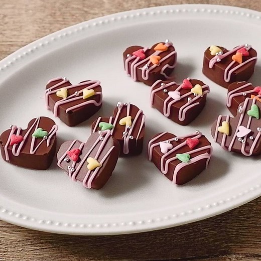 デコってかわいい簡単友チョコ 作り方・レシピ | クラシル