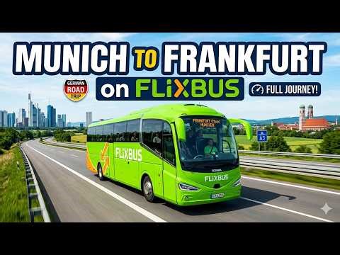 Munich To Frankfurt Journey On Flixbus || Flixbus Review || Ep : 07 | Vlog 65