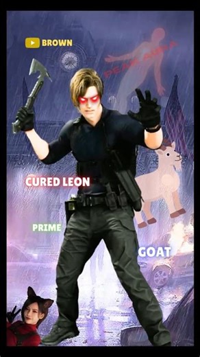 Cured Leon moving diff | Resident Evil Requiem