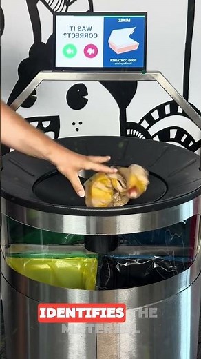 This Intelligent Bin Sorts Your Trash Automatically With 95% Accuracy