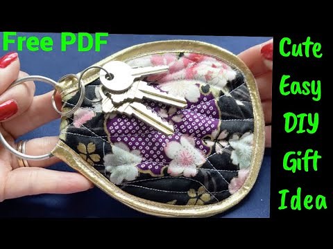 How To Make A Key Holder & Pouch Wallet/Coin Purse Keychain/Easy DIY Wallet Tutorial @TheTwinsDay.​
