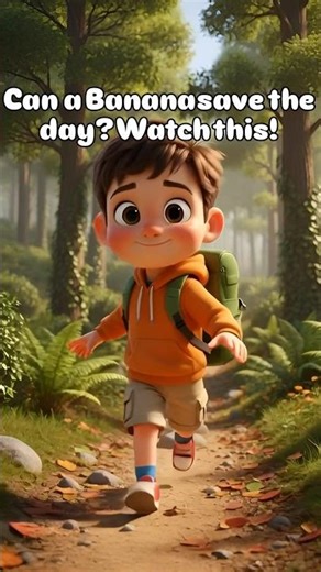 🍌 Banana boosts tired monkey! Potassium power, Vit B6 energy. Kid snack hack! Sub! #KidsHealth