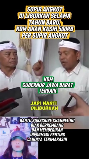 MALAM TAHUN BARU,MOBIL ANGKOT BANDUNG DI LIBURKAN #trending #viral #kdm