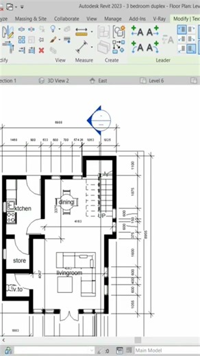 Revit Duplex Design #architecture #cadsoftwaretutorial #huongdansketchup #sketchup