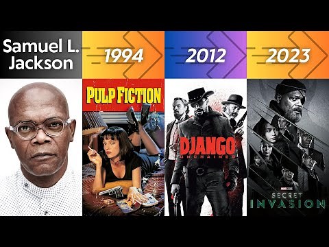 Samuel L. Jackson Evolution - Every Movie from 1981 to 2023