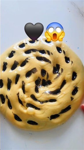 My all-black ASMR Slime is very satisfying #satisfyingslime #slimeasmr #asmrvideos