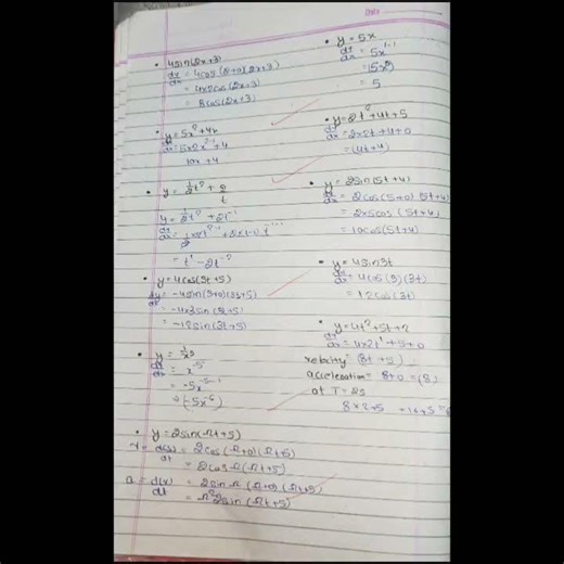 Notes Of class 11 BASIC MATHS #notes #schoolwork #physics #basicmaths