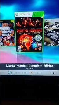 Mortal Kombat 9 on XBOX 360 in 2026
