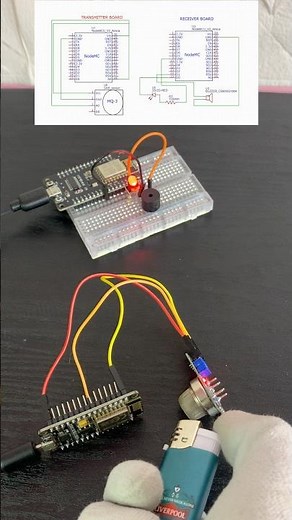 Wireless Gas Detection using ESPNow Protocol with ESP8266 boards #arduino #engineering