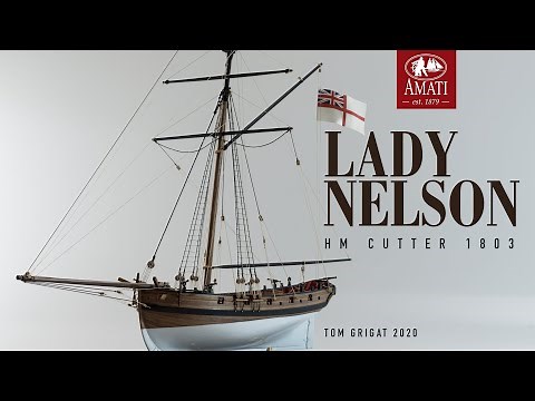 Amati's Lady Nelson built in motion