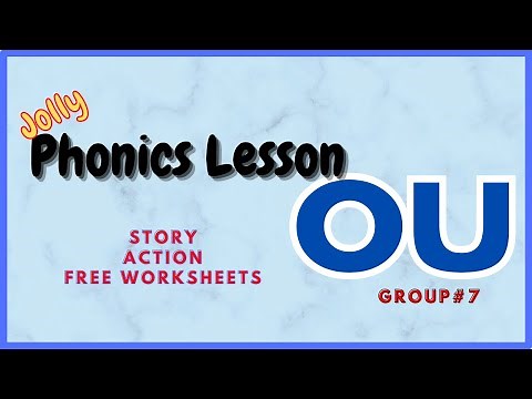 Phonics Lesson Ou// Ou words// Ou Phonics// Phonogram Ou