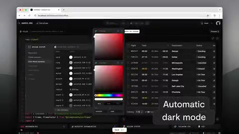 Meet shadcn/runA visual @shadcn registry workspace for humans and AI agents.• create registries• bring your own design system• import tokens from Figma• share components publicly or privately with your AI agent• full shadcn/ui + Tailwind CSS support