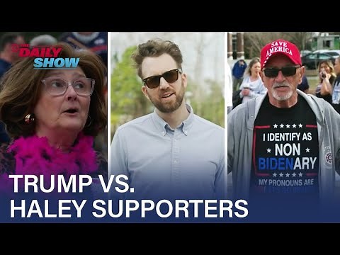 Jordan Klepper Takes on Trump & Haley Supporters | The Daily Show