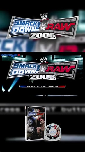 WWE SmackDown! vs. Raw 2006 -- Gameplay (PSP) #wwe #smackdownvsraw2006 #pspgames #fyp