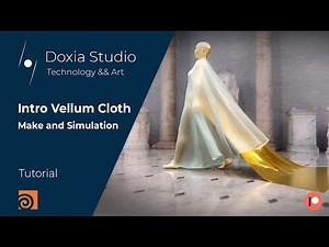 Houdini Tutorial - Intro Cloth: Make and Simulate (Similar to Marvelous Designer)