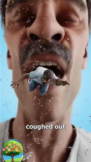 What Happens If You Get Swallowed? 😱#3DAnimation #ZackDFilms #Shorts