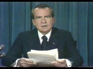 Richard Nixon's Resignation Speech (Part 1 of 2)
