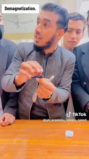 Demagnetization of a magnet by heat.@innocent zoologist @inspirer0346👑💕❣️ @introvert 054 @Mr. Hawking @𝘕𝘪𝘻𝘰𝘰❔¿ @🦋fahim🧿👑 @DR__TAUQEER @Wajid Ullah @ÅTîq ûR RêhmÂÑ @AAA @AIZAZ UL HAQ 18 ❤️❣️ @AJ_971 👑 @AJ_(Awais Jan)👑✨ @ATZ COMPUTER CENTER Chakdara @AWAIS🔝🔜 @abdul qadar @abdulbasiroo1 @Aamir @Abid Ali physicist @Young-physicist👩‍🔬 @✨غنم رنگ سیلان🌹 @BAD X SAHIL 🥵🦅 @BAD X SAHIL ♥️🌸 @babloo khan 3433 @basirkhan087 @ITX🎭TaUSeeF💔🎧UMeR🦋 •|||•🚭 @ITX__SHANI @ITS SILENT BOY @IT,X