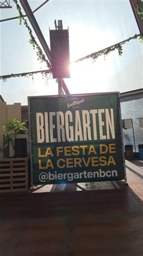 Biergarten 2026 en el Poble Espanyol Barcelona