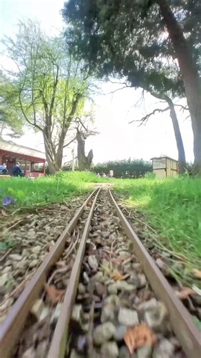 Hop onboard a miniature railway ride 🚂 - we’re missing the sun this winter. ⛄️ ☀️ So here’s a little bit of summer at our local club railway line! #Railway #miniaturerailway #railroad #locomotive | Arthur's Here and There Portable Railway