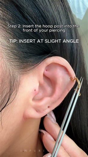How to Use a Hoop Clicker for Your Helix Piercing – Step-by-Step Guide