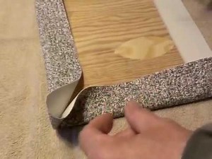 Wrapping corners on Nautolex vinyl