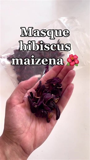 DIY Masque Hibiscus and Maizena Hair Treatment Tutorial