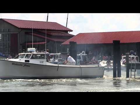 Boat Docking Contest, 2014 Watermen's Appreciation Day, Chesapeake Bay Maritime Museum, MD