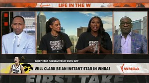 1.5M views · 10K reactions | Chiney Ogwumike and Shannon Sharpe break down what's waiting for college athletes at the professional level  | ESPN First Take | Facebook
