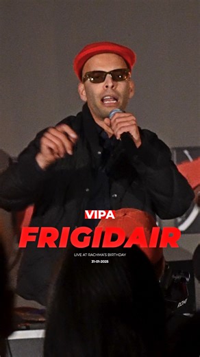 8K views · 83 reactions | VIPA - FRIGIDAIR [Live @ Rachma's 1st Birthday] ️ Link to the full performance in the first comment  #livesession #freestyle #Vipa #Music #RapTN | Rachma - رشمة | Facebook