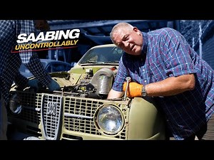 Swedish Hot Rod: Saab 96 Engine Removal