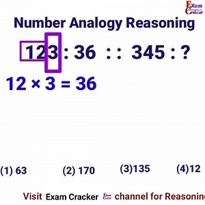 167K views · 3.4K reactions | Problems of reasoning discussed in this video for ssc cgl exams #reasoningtricks #Number_Analogy #reasoningquestions | Dhiman Rajesh Dhiman | Facebook