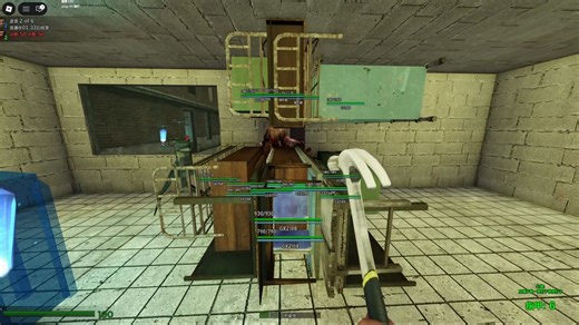 roblox僵尸生存Garry'Mod 大玻璃房最强防线建造过程