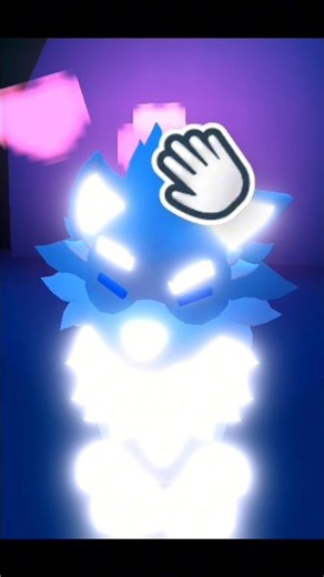 Finally got my neon dire wolf #roblox #adoptme