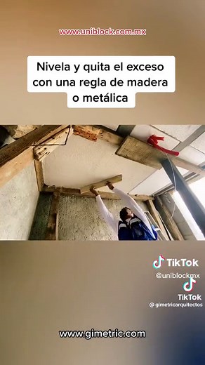 Como darle acabado a tu losa de vigueta y bovedilla con Aplanado Uniblock #aplanadouniblock #aplanado #uniblock #construccion #obra #losa #acabado #tiktok #arquitectura #arquitecto #casa #basecemento #recubrimiento #trending @Gimetric Arquitectos