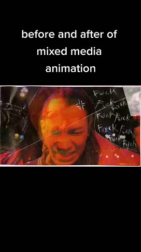 Mixed Media Artist Process: Before and After Animation