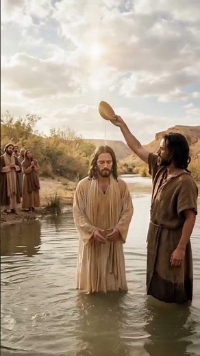 When Jesus Was Baptized by John the Baptist | The Meaning of Matthew 3:13–17 #jesus