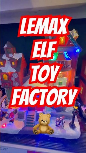 Lemax elf toy factory 🧝🧸