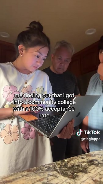 Parents React to University Acceptance Letter