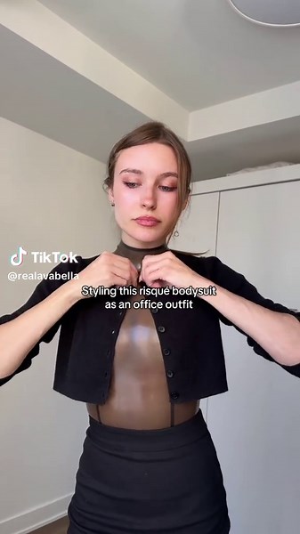 Risqué Bodysuit Transformation: Chic Office Outfit Ideas