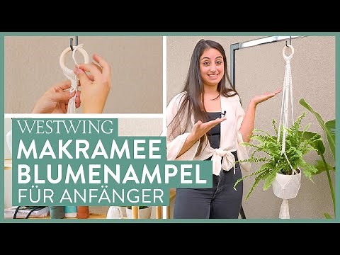 Tutorial | Makramee Blumenampel | Anleitung für Anfänger